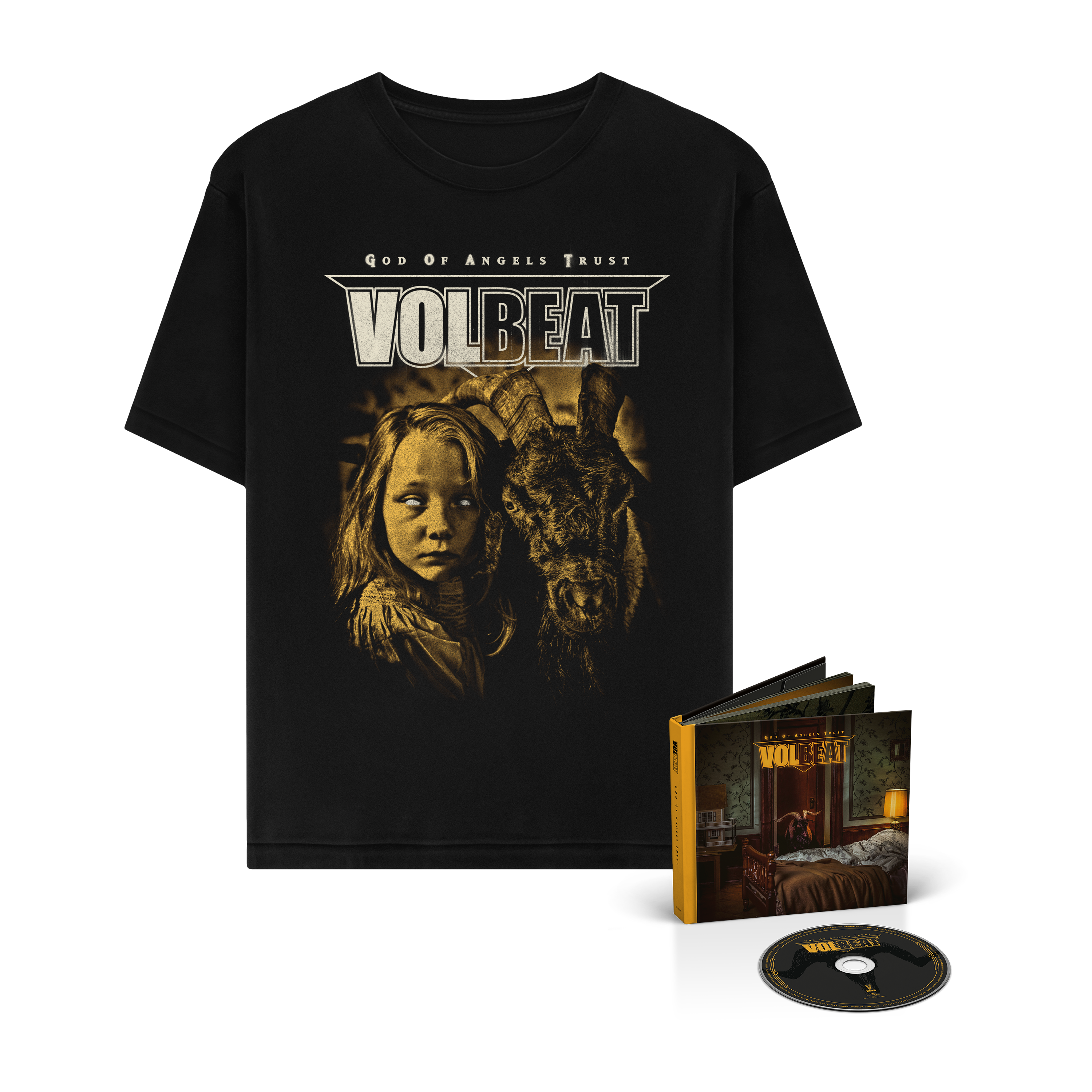 Volbeat God Of Angels Trust CD Deluxe + T-Shirt 400045