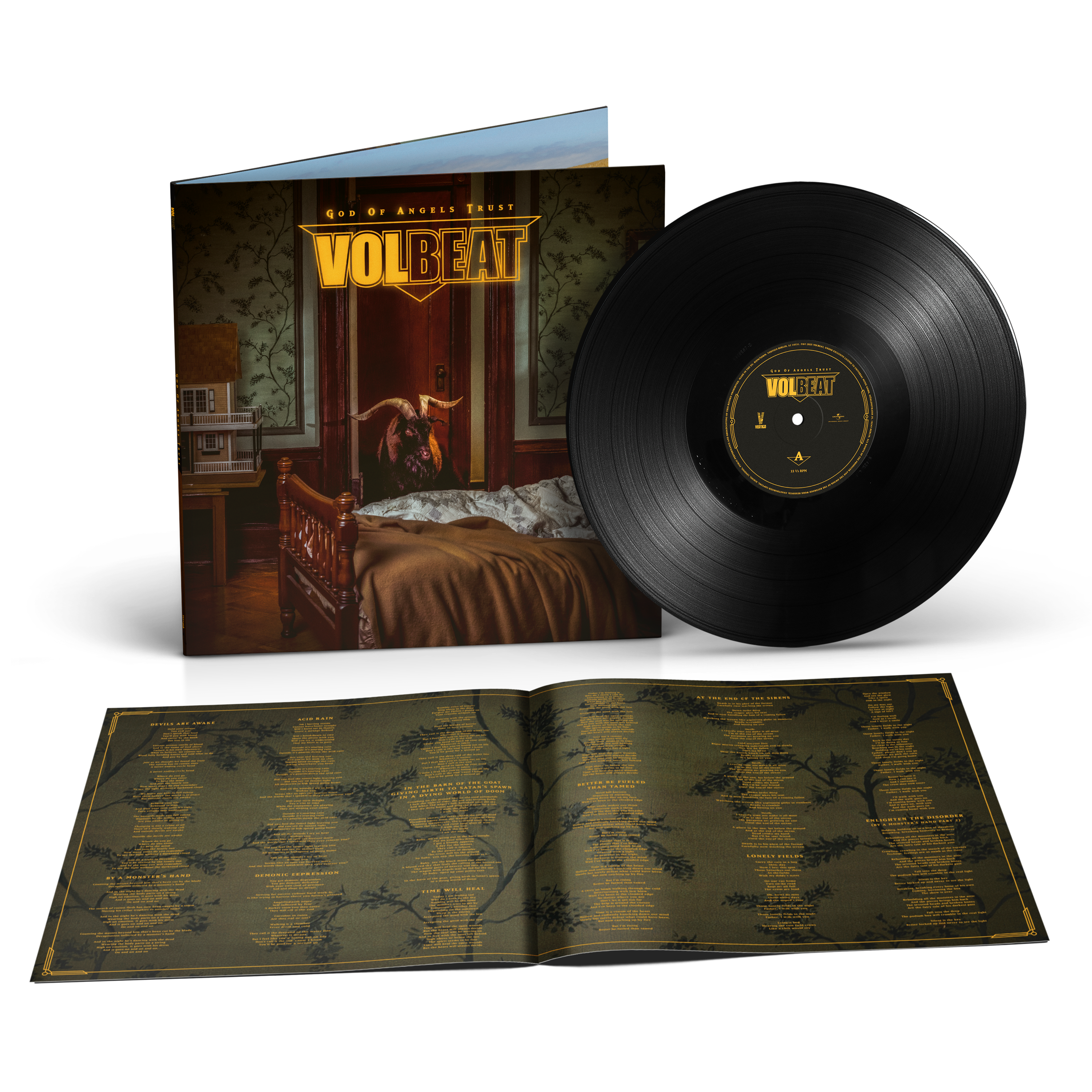 Volbeat God Of Angels Trust LP 399079