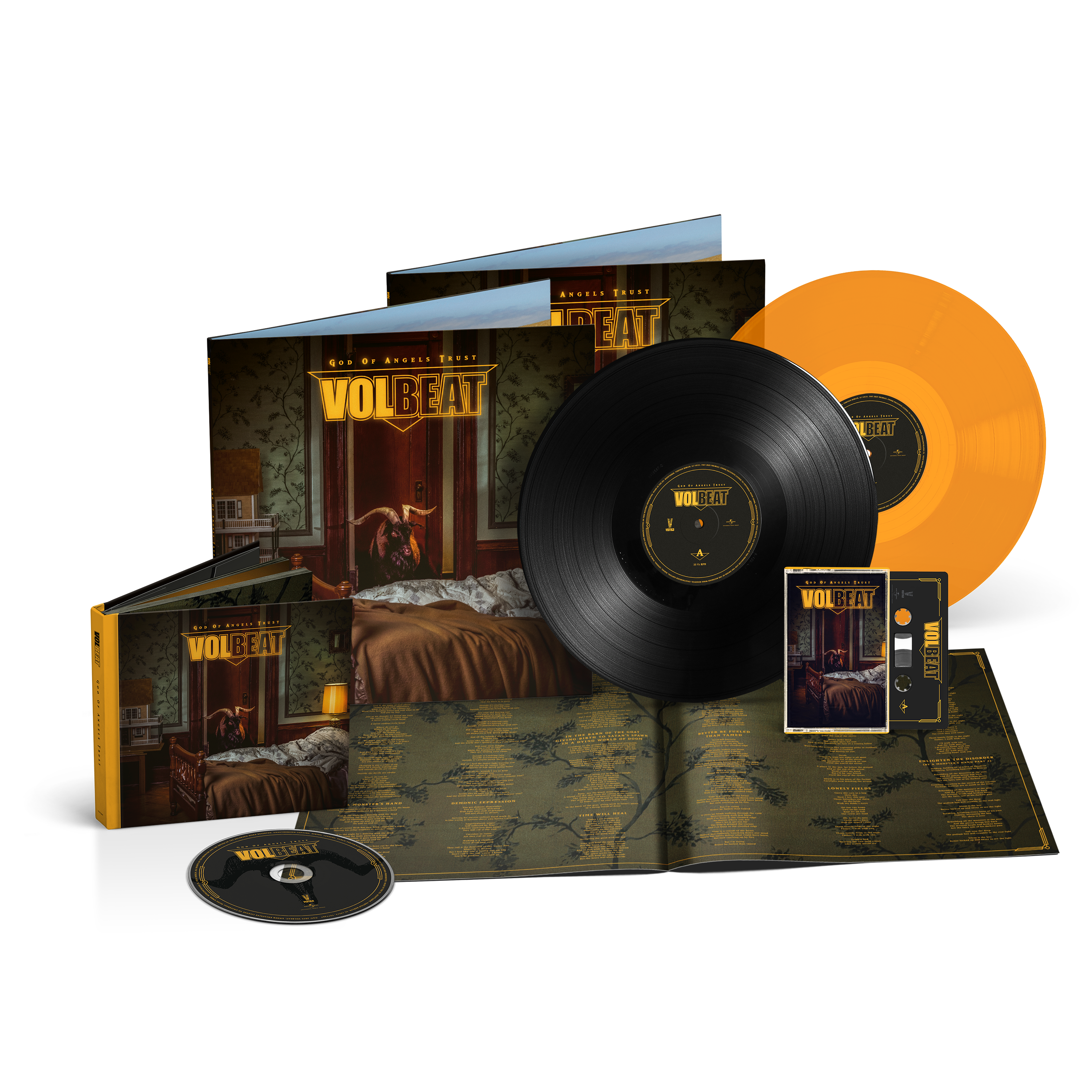 Volbeat God Of Angels Trust Ltd. Audio-Bundle 399088