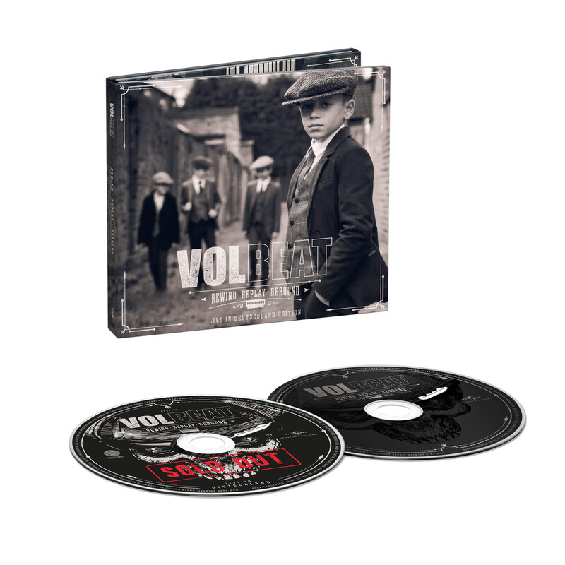 Rewind, Replay, Rebound: Live In Deutschland - Best Of (2CD) von Volbeat - 2CD jetzt im Volbeat Store