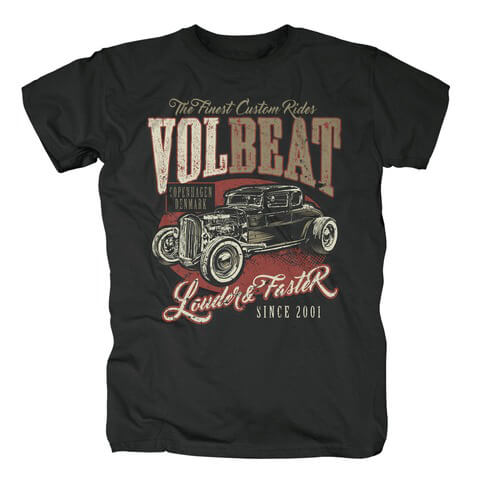 Louder & Faster by Volbeat - T-Shirt - shop now at Volbeat store