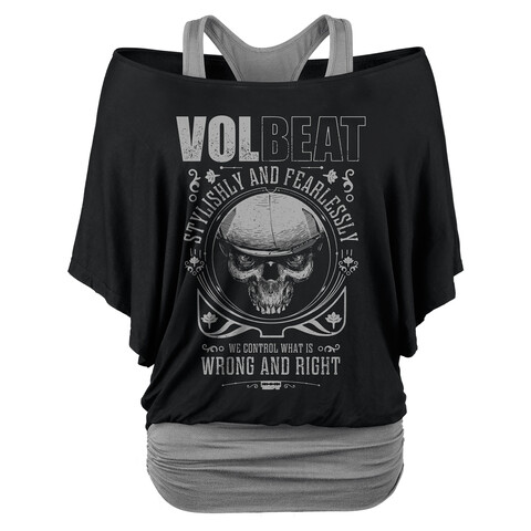 Wrong and Right by Volbeat - Girlie Shirt Double Layer - shop now at Volbeat store