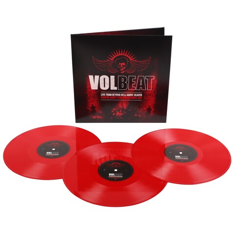 Live From Beyond Hell / Above Heaven (Coloured Red 3LP) by Volbeat - Vinyl - shop now at Volbeat store