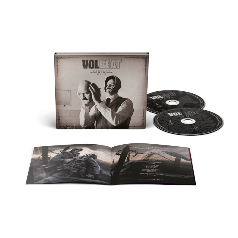 Servant of The Mind (Ltd. Deluxe Edition) von Volbeat - 2CD jetzt im Volbeat Store